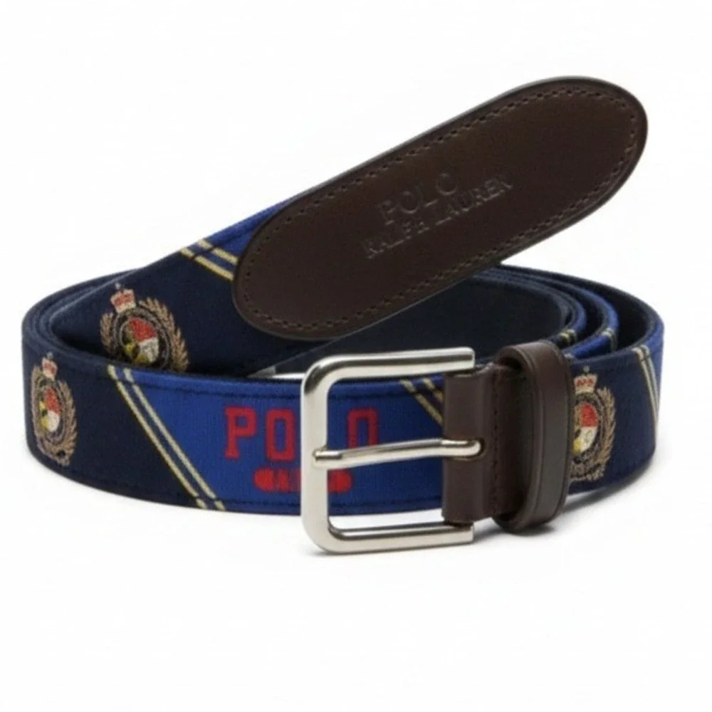 Ralph Lauren Boys Crest Belt M (Youth) XS Women's UNISEX‎ See Measurements New